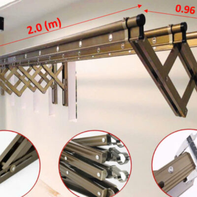 Giàn Phơi Thông Minh Gắn Tường HP-26